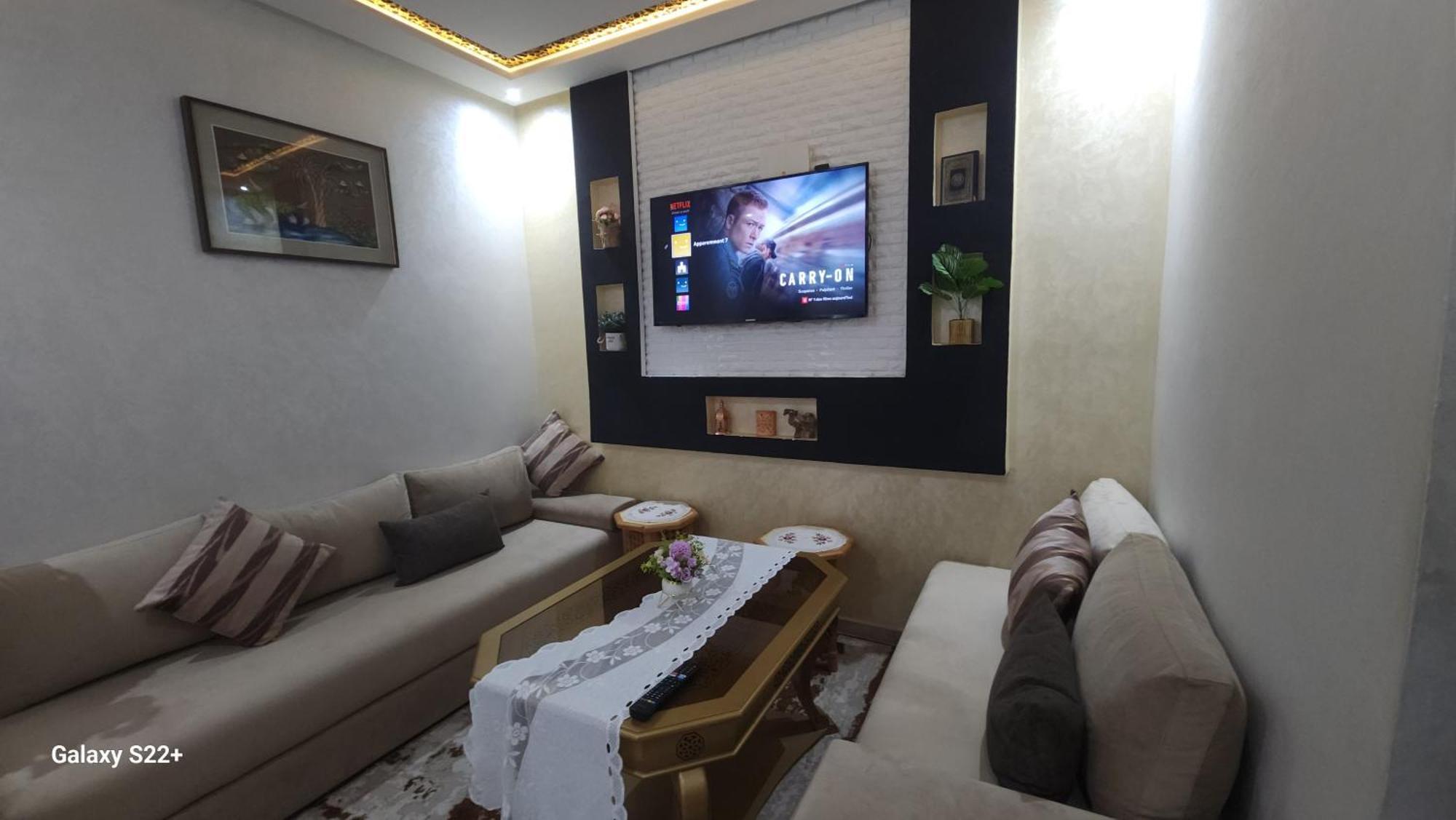 Appartement 7 Min De L'Aeroport De Marrakech มาร์ราเกช ภายนอก รูปภาพ
