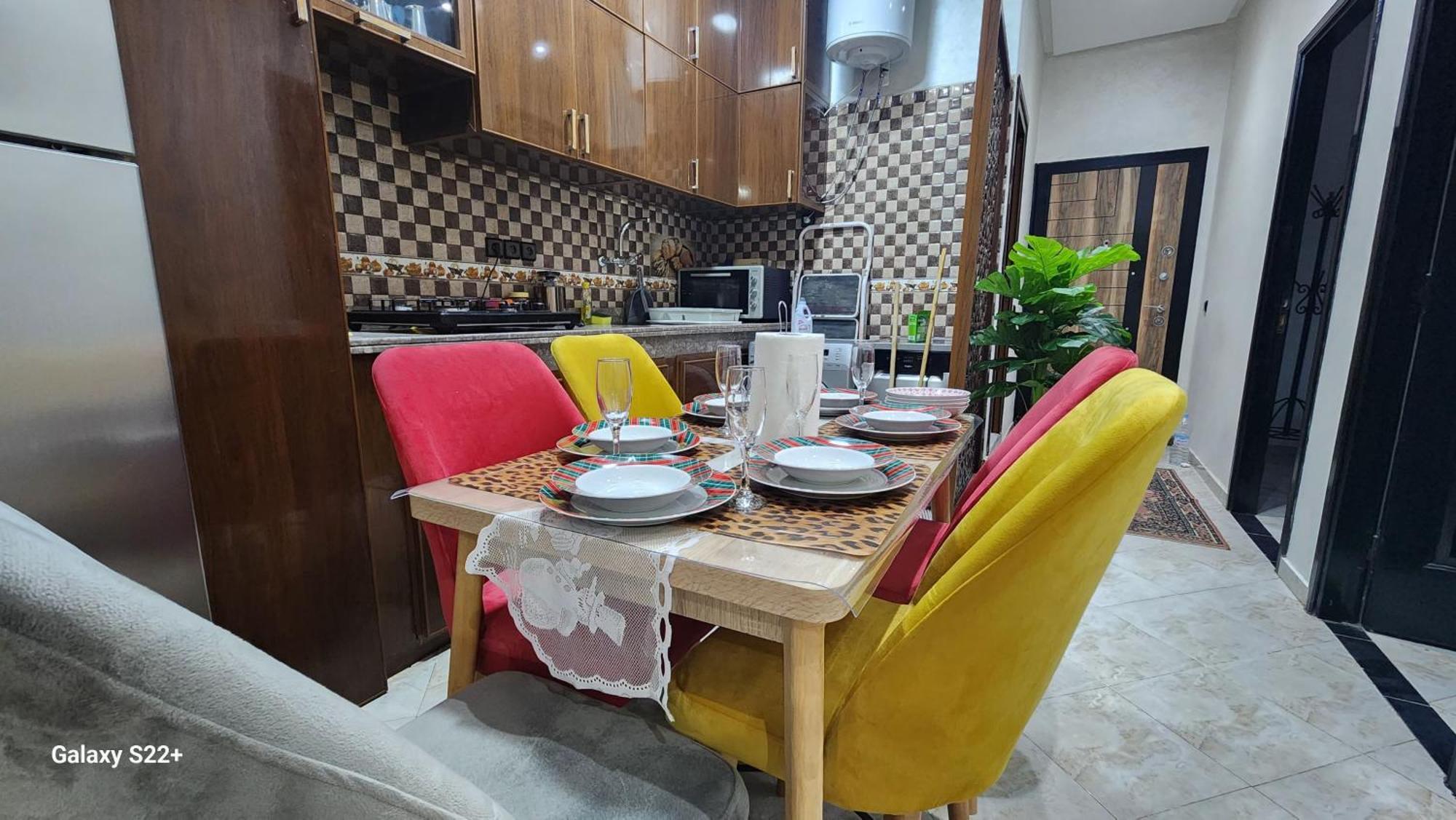 Appartement 7 Min De L'Aeroport De Marrakech มาร์ราเกช ภายนอก รูปภาพ