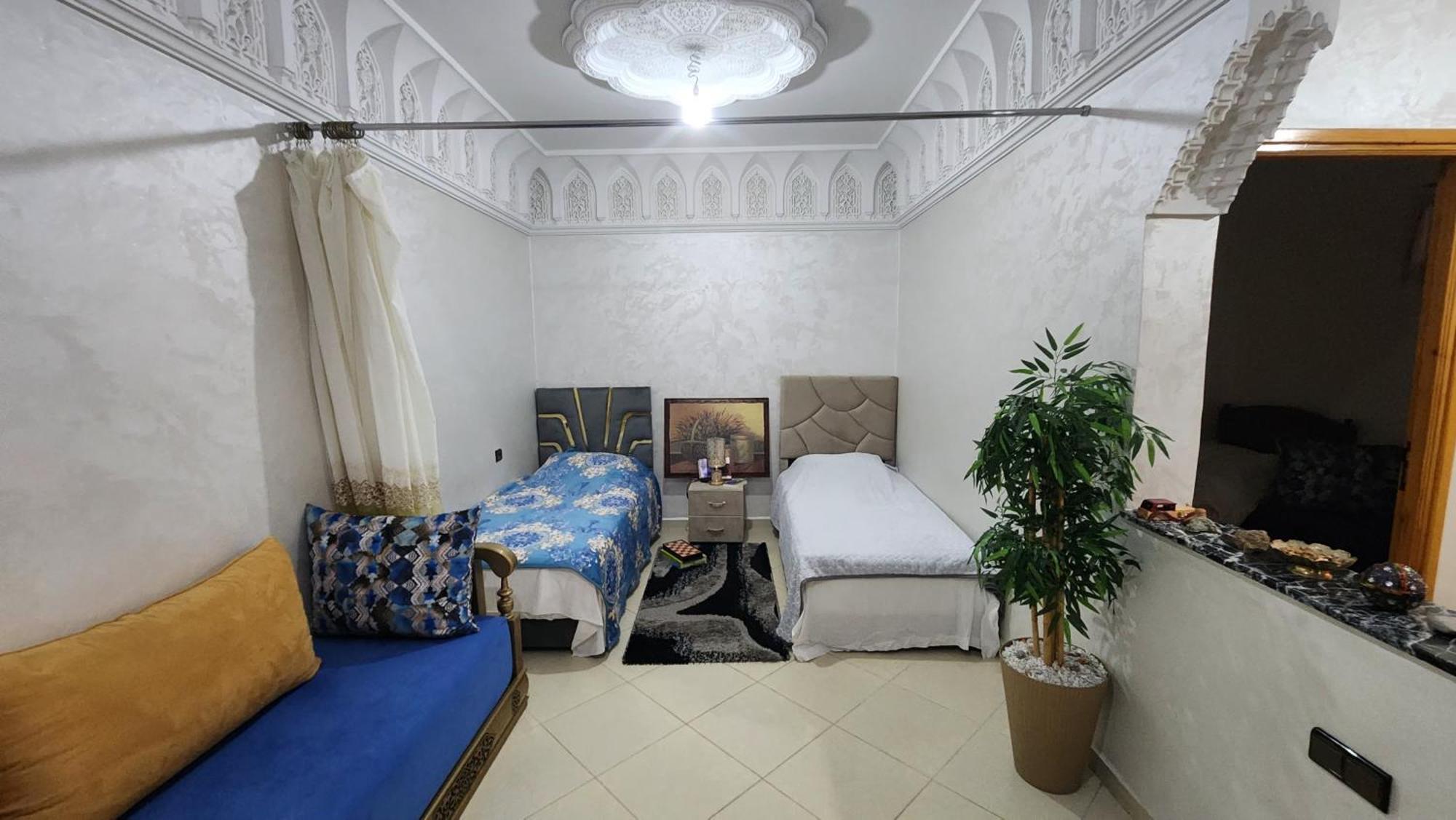 Appartement 7 Min De L'Aeroport De Marrakech มาร์ราเกช ภายนอก รูปภาพ
